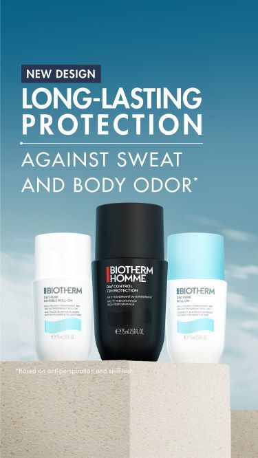 Deodorants new design  Long-lasting protection against sweat and body odor* *Based on anti-perspiration and sniff-test.