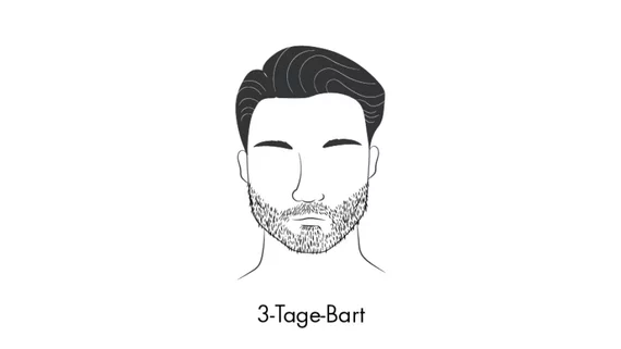 Man with 3-day beard