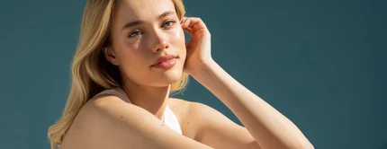 woman with radiant skin