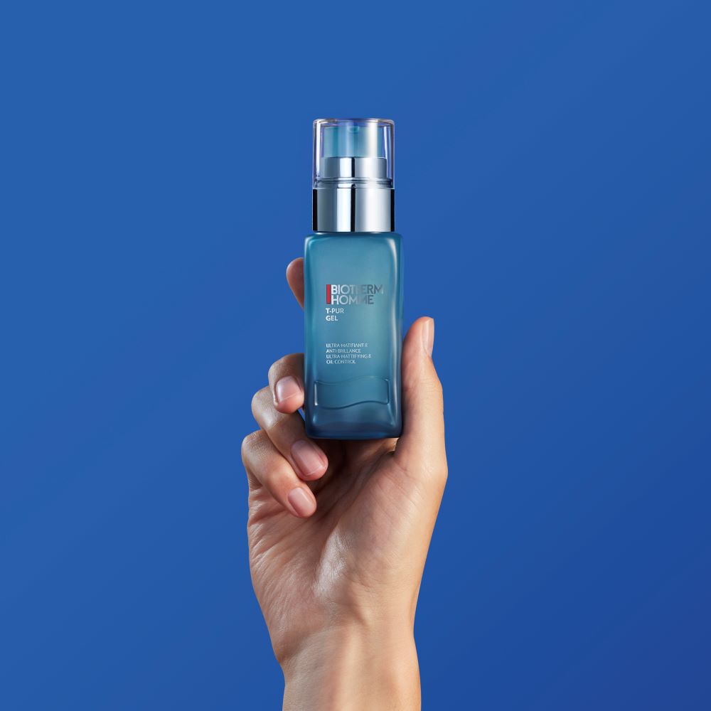 Purifying moisturising and mattifying facial gel T-Pur