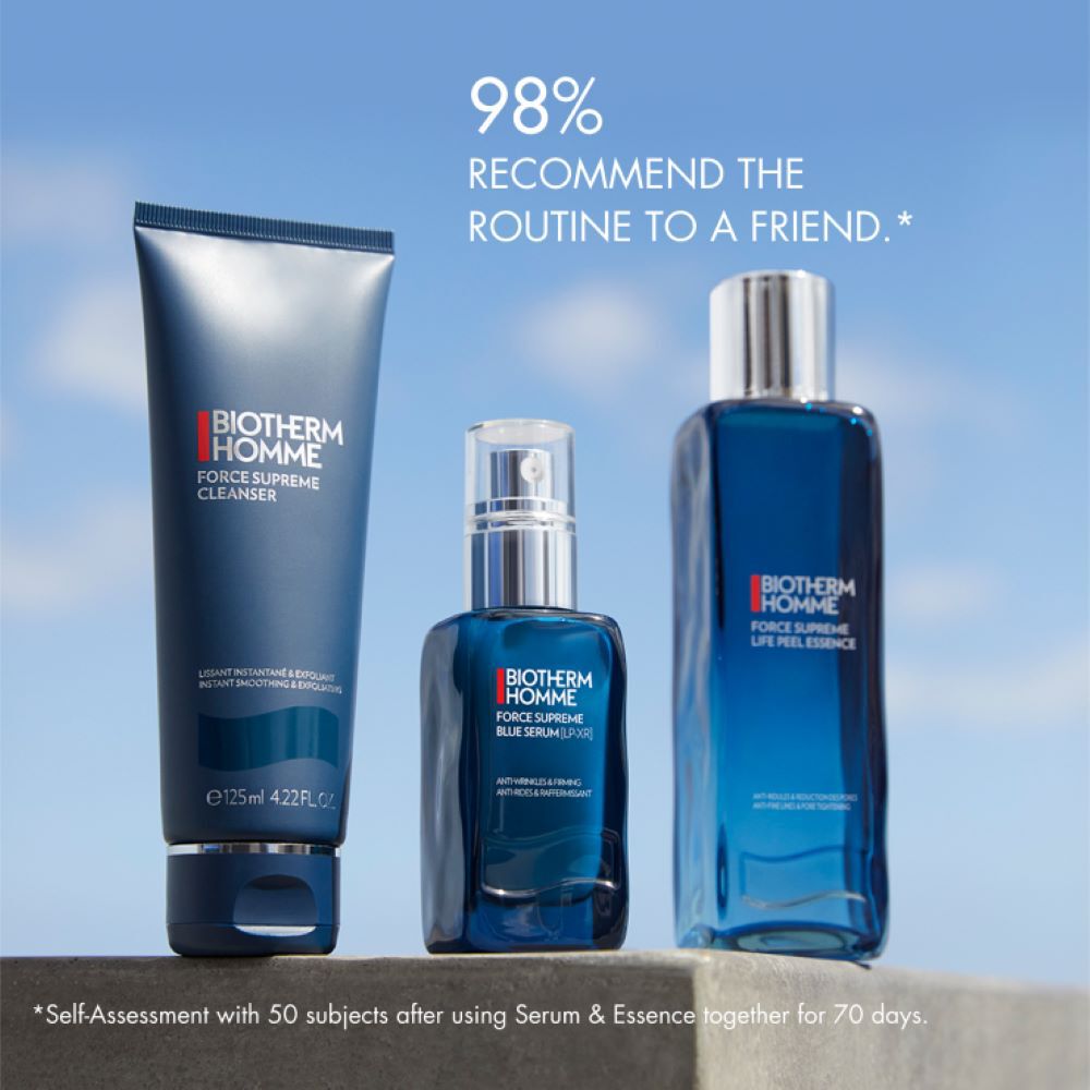 A men cutting edge anti-aging treatment for mature skin