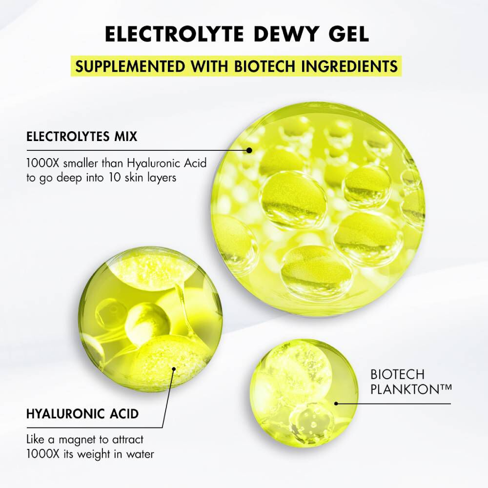 AQUASOURCE+ ELECTROLYTE  DEWY GEL 100h