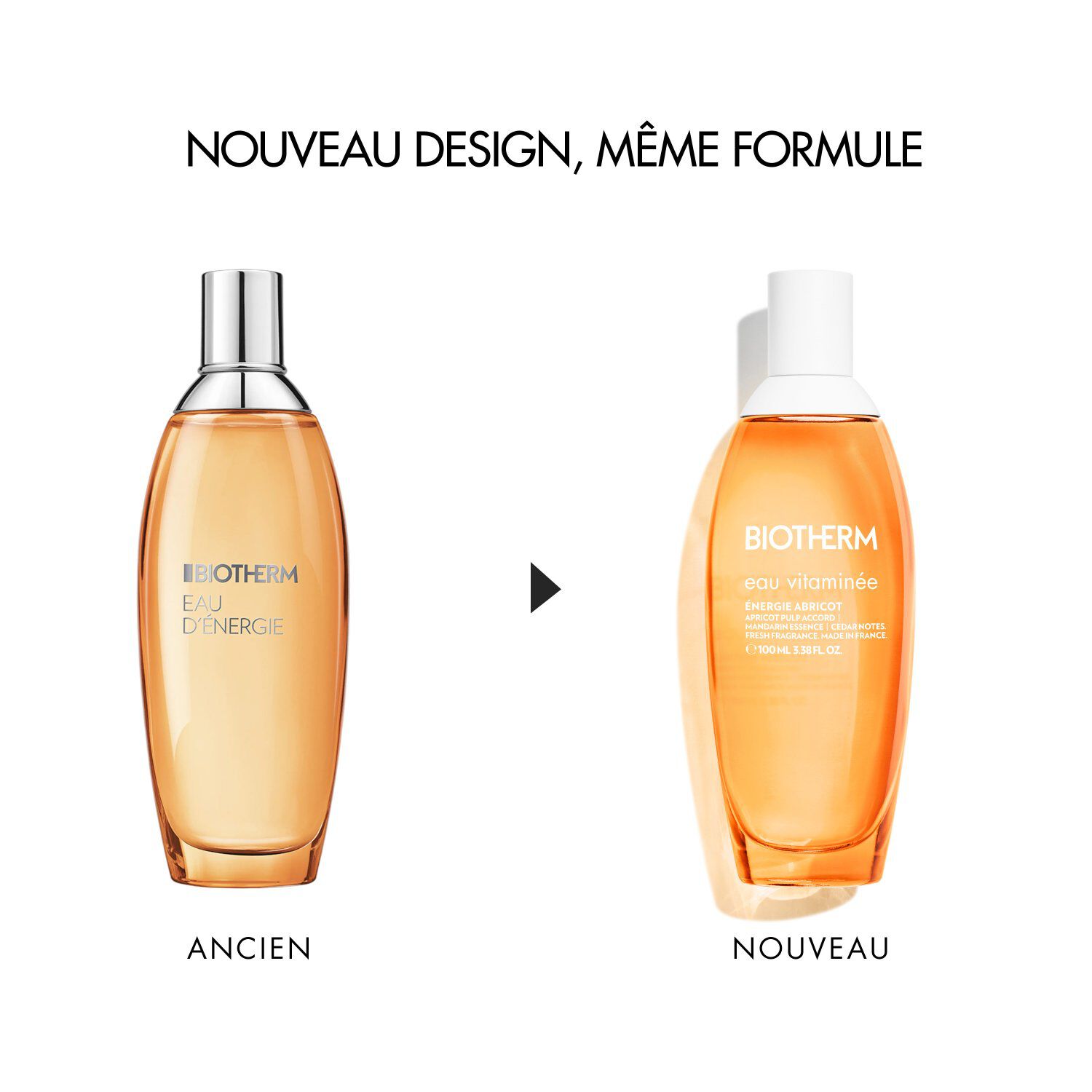 Eau Vitaminee  Energie Abricot