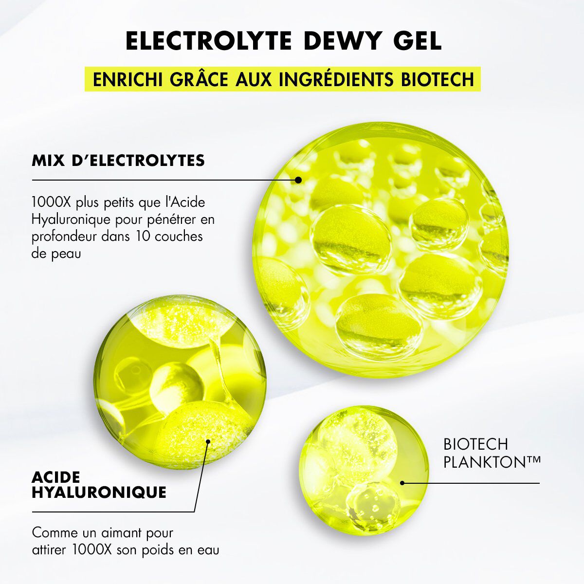 Biotherm AQUASOURCE+ Electrolyte Dewy Gel 100H Gel hydratant 100ML